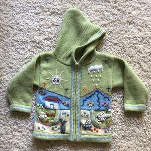 Vintage Peruvian Story Hoodie UNISEX